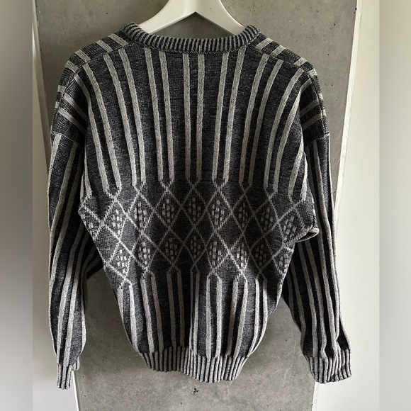 Vintage Wool Blend Dad/Grandpa Sweatshirt - Picture 2 of 3